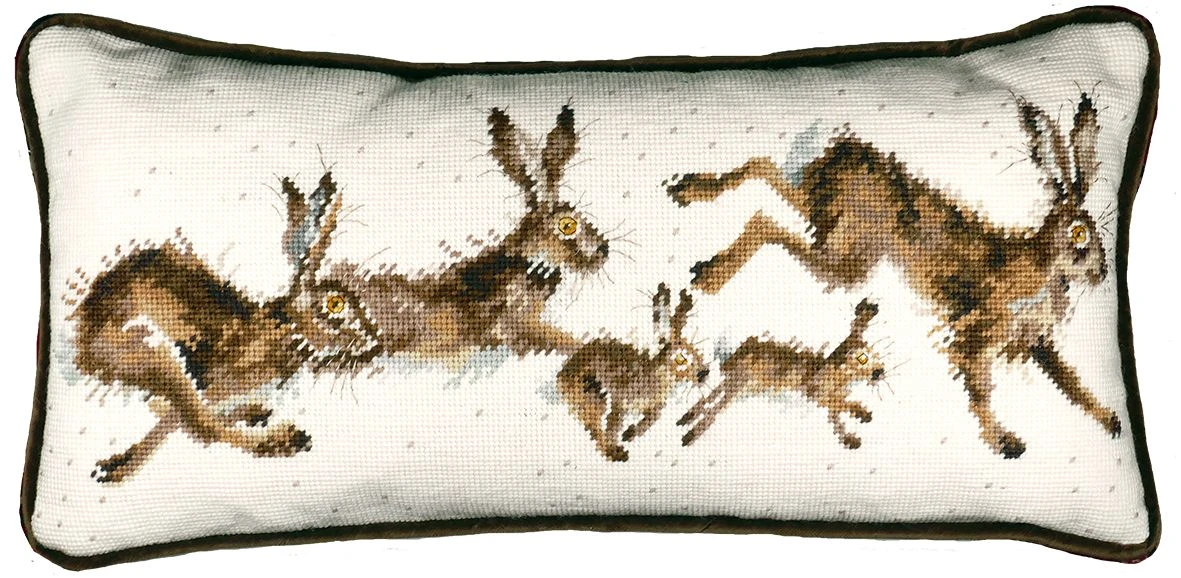 'Spring In Your Step' Hare Tapestry Kit 3 'Spring In Your Step' Hare Tapestry Kit