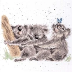 'Three Of A Kind' Koala Cross Stitch