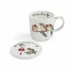 'Winter Mice' Mouse Mug And Coaster Set -Home Furnishing Store wnmz3943 xg cutout 4