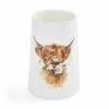 'Daisy Coo' Highland Cow Large Vase -Home Furnishing Store wnrw4348 xl cutout5