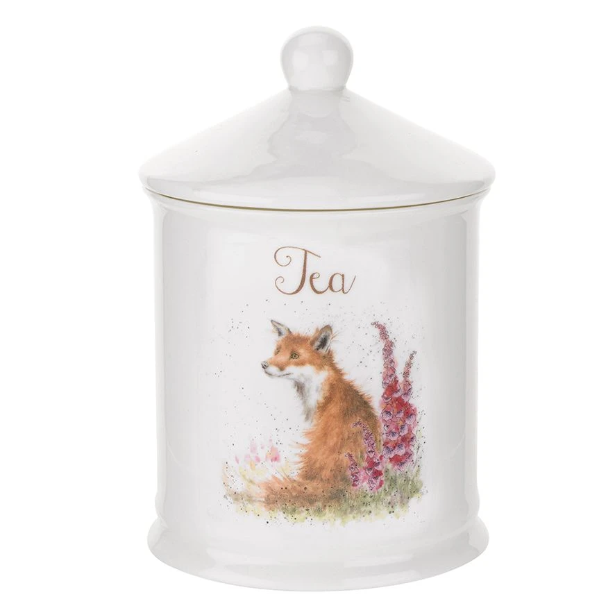 Fox Tea Canister 3 Fox Tea Canister