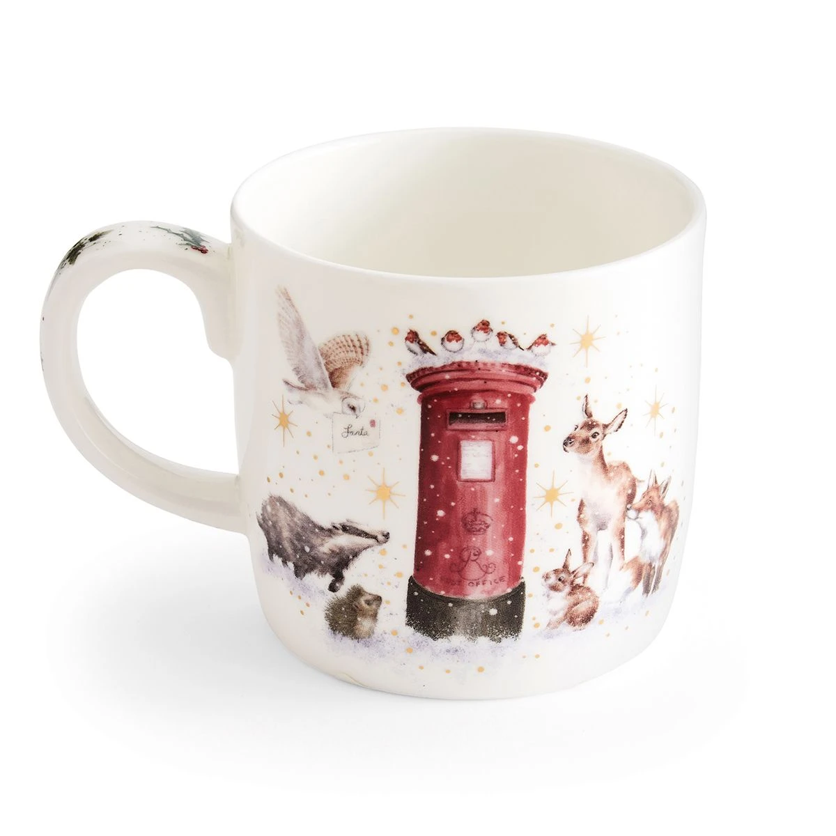 'Xmas Post' Woodland Animal Limited Edition 2023 Large Mug 5 'Xmas Post' Woodland Animal Limited Edition 2023 Large Mug - Image 3