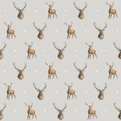 'Wild At Heart' Stag Wallpaper