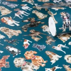 Busy Dog Wallpaper 7 Busy Dog Wallpaper -Home Furnishing Store wp013 a 2