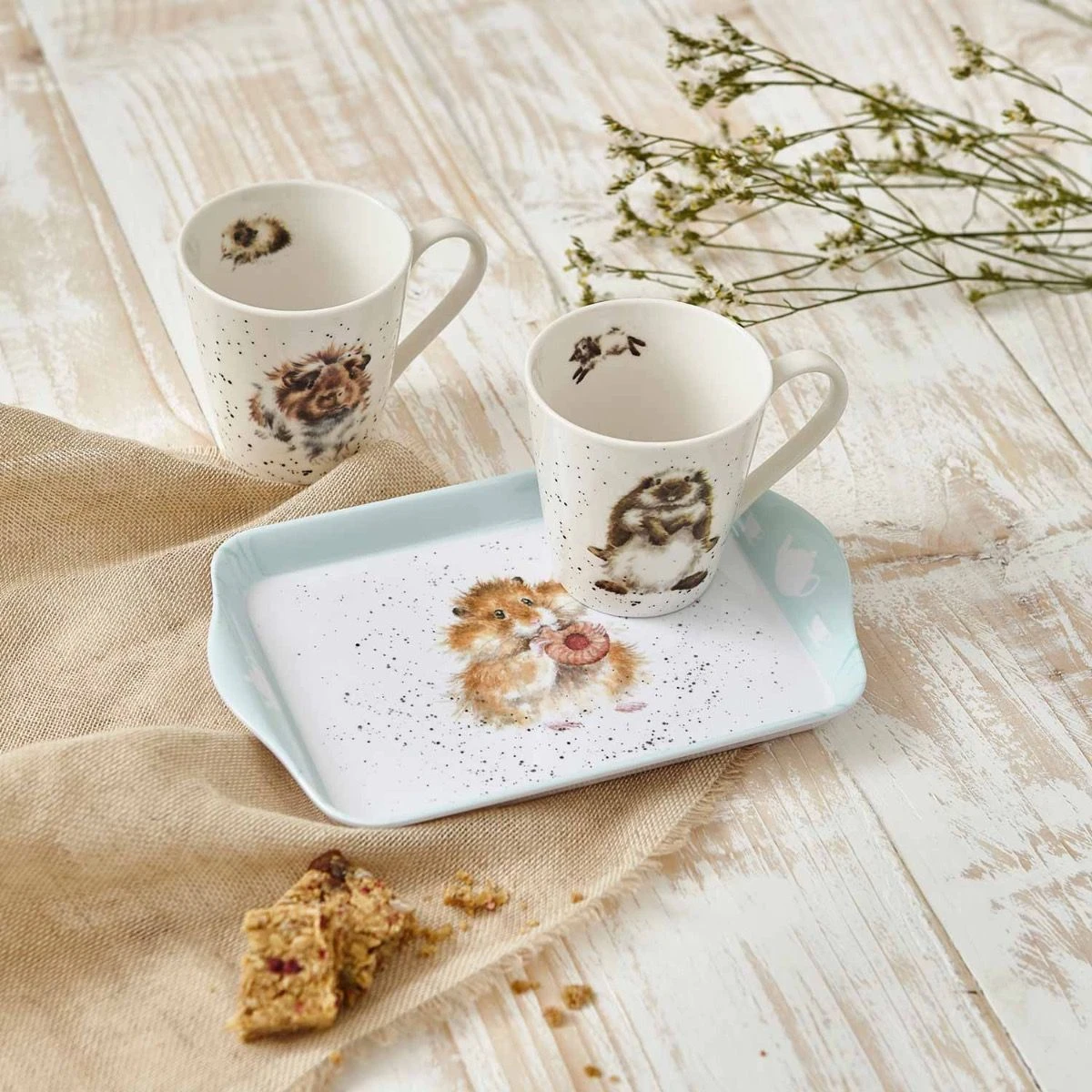 'Diet Starts Tomorrow' Hamster Mug And Tray Set 5 'Diet Starts Tomorrow' Hamster Mug And Tray Set - Image 3