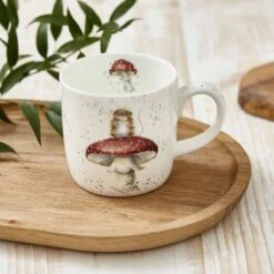 'He's A Fun-gi' Mouse Mug 7 'He's A Fun-gi' Mouse Mug -Home Furnishing Store wrendale he s funghi mmsy5629 xt lifestyle 2