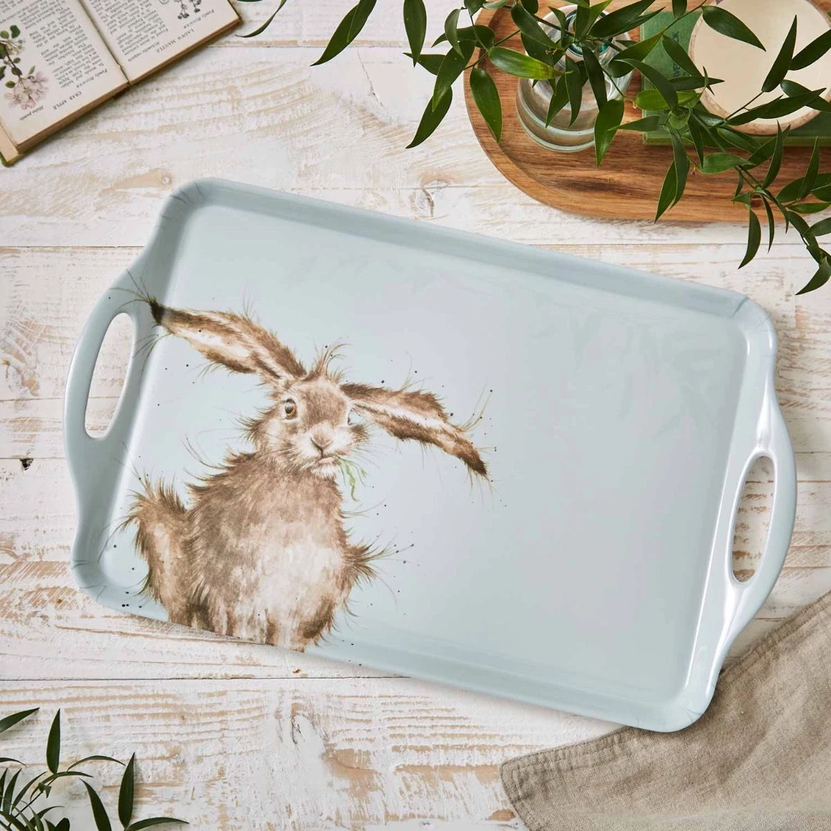 'Hare-Brained' Hare Large Tray 4 'Hare-Brained' Hare Large Tray - Image 2
