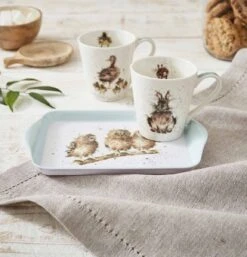 Country Animal Mug And Tray Set -Home Furnishing Store wrendale mug and tray set x0011658739 lifestyle 2