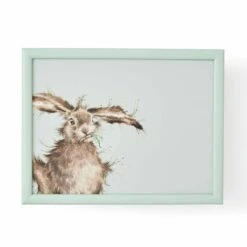 'Hare-Brained' Hare Lap Tray -Home Furnishing Store x0019968892 cutout1