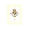 'Wishes Just For You' Mouse Cross Stitch Card 1 'Wishes Just For You' Mouse Cross Stitch Card -Home Furnishing Store xgc32 a