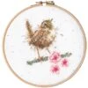 'Little Tweets' Wren Cross Stitch Kit -Home Furnishing Store xhd115jpg
