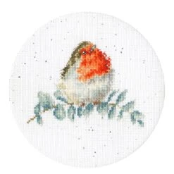 'Eucalyptus' Robin Cross Stitch Kit