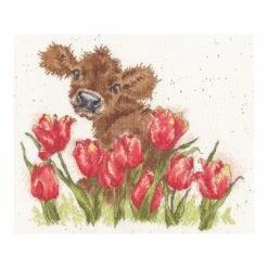 'Bessie' Cow Cross Stitch