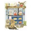 'Country Kitchen' Dog And Cat Cross Stitch -Home Furnishing Store xhd127
