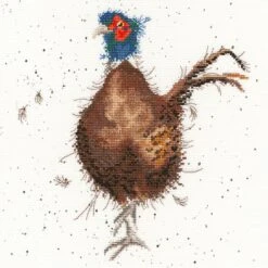 'Lord Of The Woods' Pheasant Cross Stitch