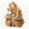 'Love Is' Orangutan Cross Stitch 2 'Love Is' Orangutan Cross Stitch -Home Furnishing Store xhd29