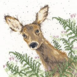 'Doe A Deer' Deer Cross Stitch