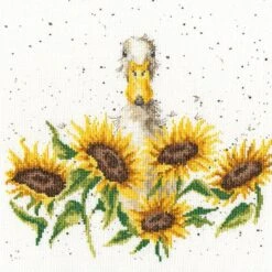 'Sunshine' Duck Cross Stitch