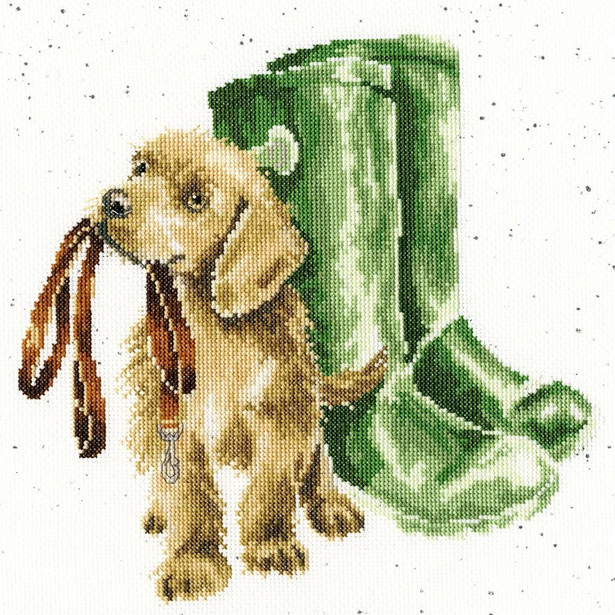 'Hopeful' Labrador Cross Stitch 3 'Hopeful' Labrador Cross Stitch