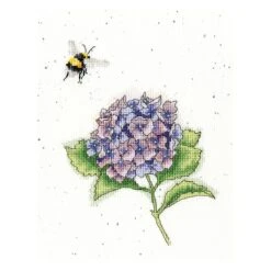 'The Busy Bee' Bee Cross Stitch