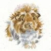'Grinny Pig' Guinea Pig Cross Stitch -Home Furnishing Store xhd85