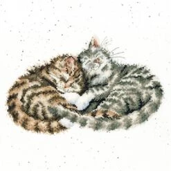 'Sweet Dreams' Cat Cross Stitch