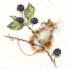 'Brambles' Mouse Cross Stitch 2 'Brambles' Mouse Cross Stitch -Home Furnishing Store xhd91
