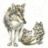 'Wolf Pack' Wolf Cross Stitch -Home Furnishing Store xhd94