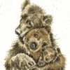 'Bear Hugs' Bear Cross Stitch 2 'Bear Hugs' Bear Cross Stitch -Home Furnishing Store xhd95