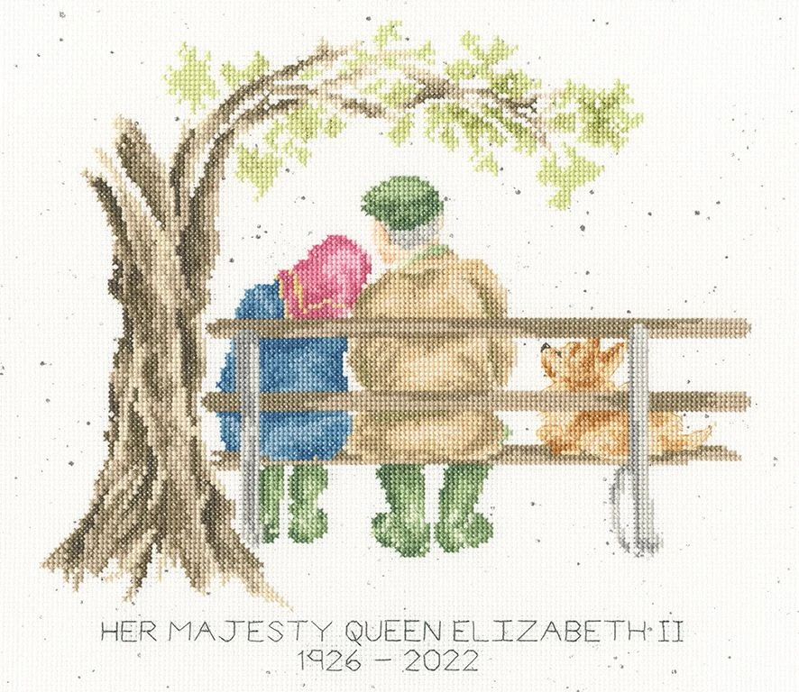 'Her Majesty The Queen' Commemorative Cross Stitch 3 'Her Majesty The Queen' Commemorative Cross Stitch