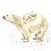 'Bear Hugs' Polar Bear Print